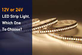 12v Vs 24v Led Strip: A Comprehensive Comparison And Selection Guide 