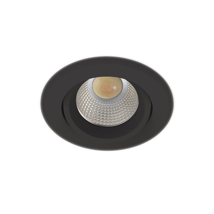 tunable white runder LED Einbaustrahler schwarz