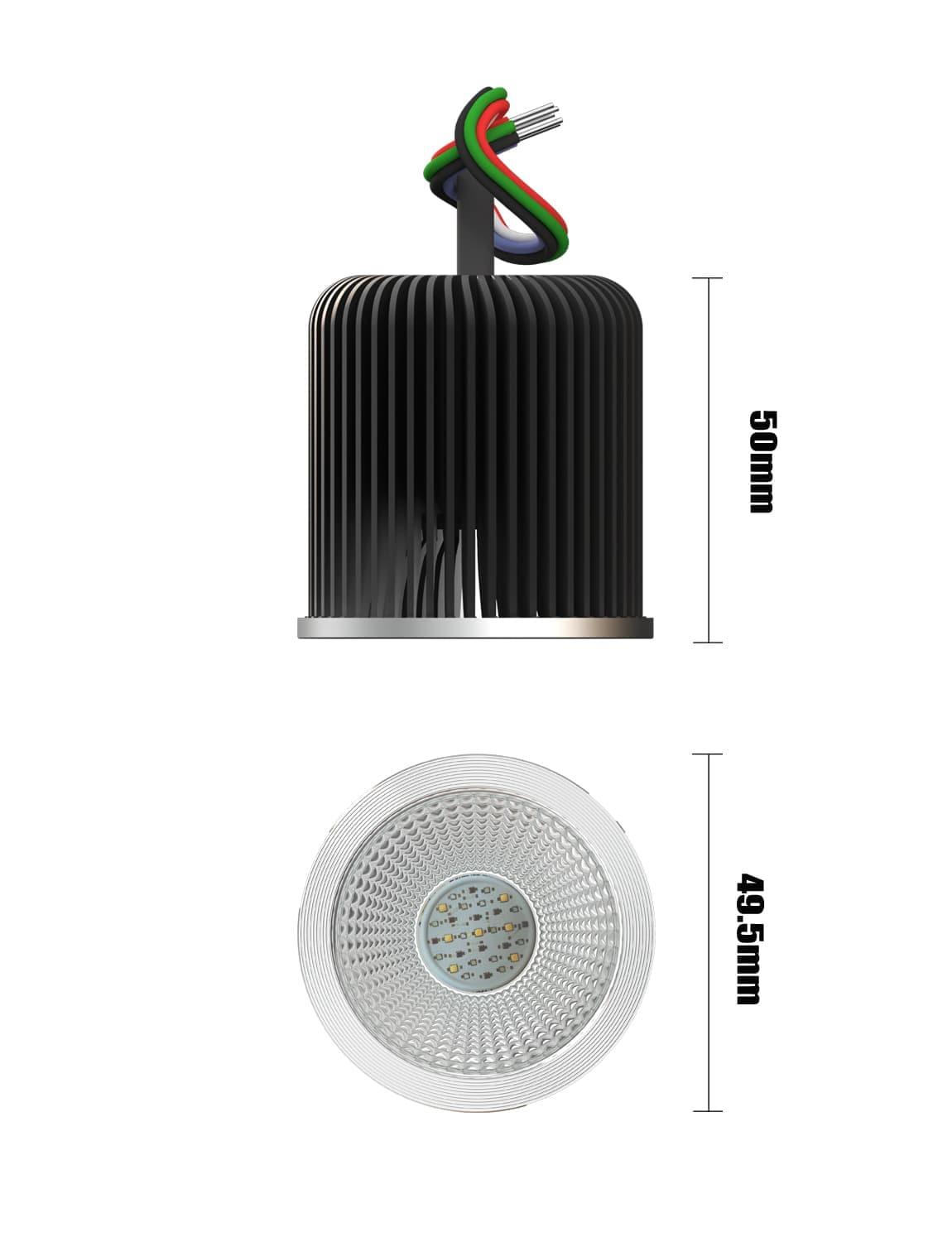 RGBW LED Spot Module | 60° CRI90 24V DC MR16 Style – TILLUME